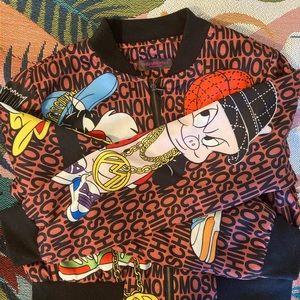 Looney Tunes lightweight cropped bomber jacket